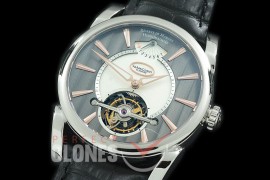 0 0 0 PG-TD-103 Tonda Reserve de Marche Tourbillon SS/LE Grey Cross Bridge Tourbillon H/W