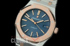 0 0 0 AP15400-613 OMF AP15400 Royal Oak Automatic SS/RG Blue Miyota 9015 / 3120