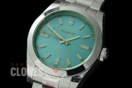 0 0 0 RLM00602 DJF Milgauss 904 Steel 116400GV SS/SS Blue SA 3131