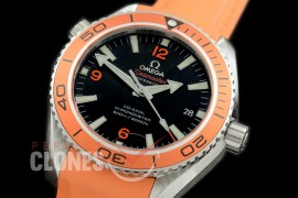 0 OMCPO42-032R XF Seamaster Planet Ocean 42mm Black-Orange SS/RU VS 8500 Superclone 