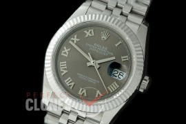 R36DJS-523 126234 SS/SS Fluted/Jubilee 2019 Dark Rhodium Roman A-2824