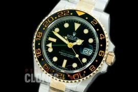 0 0 0 0 RLGT00901A V5 GMF 904L Steel GMT 126713LN SS/YG Black A-2836