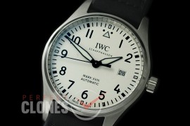 IWM18-001 M+F Mark XVIII Pilot Automatic IW327012 SS/LE White A-35111 