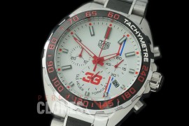 0 0 TGF1-MV33-101 Formula 1 Max Verstappen 33 Special Ed Chronograph SS/SS White OS 10 Qtz