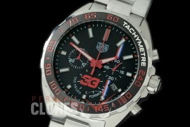 0 0 TGF1-MV33-102A Formula 1 Max Verstappen 33 Special Ed Chronograph SS/SS Black OS 10 Qtz