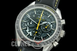 0 0 OMSP00131L Speedmaster Dark Side of the Moon Apollo 8 SS/LE Black OS 20 Quartz