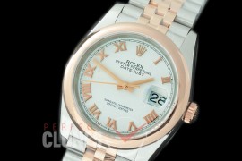 R36DJTR-521S BP Datejust 36 120231 SS/RG Smooth/Jubilee 2019 White Roman A-2824