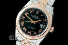 R36DJTR-522S BP Datejust 36 120231 SS/RG Smooth/Jubilee 2019 Black Roman A-2824