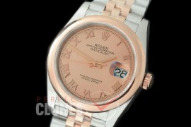 R36DJTR-525S BP Datejust 36 120231 SS/RG Smooth/Jubilee 2019 Rose Gold Roman A-2824