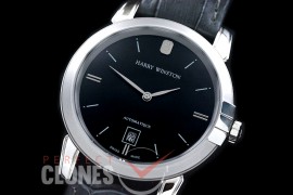 HW00102 Midnight Automatic SS/LE Black Jap Miyota 9015