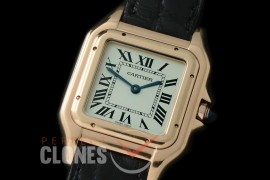 CARPT-036L Panthere de Cartier RG/LE/ White Swiss Quartz 