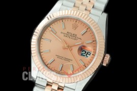 R36DJTR-505F BP Datejust 36 120231 SS/RG Fluted/Jubilee 2019 Rose Sticks A-2824