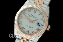 R36DJTR-521F BP Datejust 36 120231 SS/RG Fluted/Jubilee 2019 White Roman A-2824