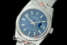 R36DJS-305S GMF 126234 SS/SS Smooth/Jubilee Blue Sticks Asian 2824 904L Steel 