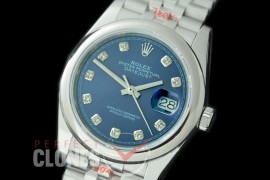 R36DJS-315S GMF 126234 SS/SS Smooth/Jubilee Blue Diam Asian 2824 904L Steel 