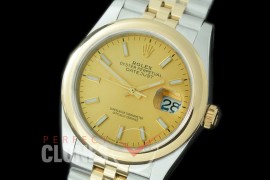 R36DJT-506S BP Datejust 36 126233 SS/YG Smooth/Jubilee 2019 Gold Sticks A-2824