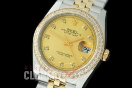R36DJT-516Y 126283RBR SS/YG Diam/Jubilee 2019 Gold Diam A-2824