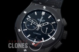 0 HBFSC00211 Classic Fusion Chronograph PVD/LE Black A-7750 