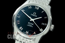 0 0 0 0 OMDEV-102S XF/VSF Deville Date Automtaic SS/SS Black VS Cal 8500 Superclone 