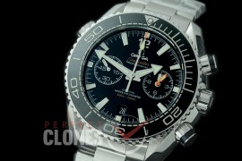 0 0 0 OMCPO45-971 OMF V3 Planet Ocean Chrono SS/SS Black A-7750 Mod to Calibre 9900 Functions 