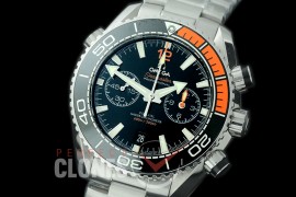 0 0 0 OMCPO45-972 OMF V3 Planet Ocean Chrono SS/SS Black A-7750 Mod to Calibre 9900 Functions 