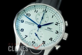 0 IWPG-150-051 ZF 3716 Portugieser Chrono 150 Years Edition SS/LE White A-7750