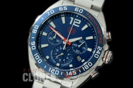 0 0 TGF1-00058 Formula 1 Chronograph SS/SS Blue OS 10 Qtz
