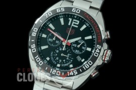 0 0 TGF1-00056 Formula 1 Chronograph SS/SS Black OS 10 Qtz