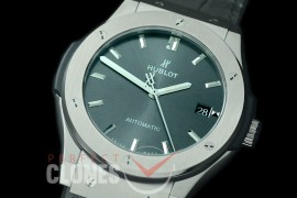 0 0 0 0 HBFS-45-002 Classic Fusion 45mm SS/LE Grey M-9015 Mod to Calibre HUB1112