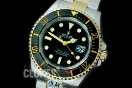 0 0 0 0 RLSD00903 JF/ARF 2019 43mm Sea Dweller 4000 126603 SS/YG/SS Black A-2824 904L Steel