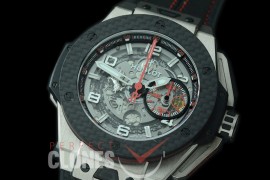 0 0 HB45-001 Big Bang Unico Ferrari Limited Edition SS/CF/LE Black A-7750 