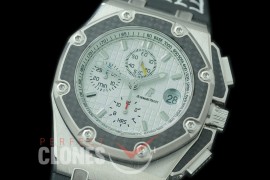 0 0 0 0 0 APJPM00101 JF/ARF V3 26030 Royal Oak Offshore Juan Pablo Montoya Limited Edition TI/LE White A-2226 