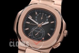 PPNTCC-132 Nautilus Calender Complications RG/RG Dark Grey Sticks Asian Customized Movt 