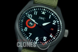 IWM18-017 M+F Mark XVIII Pilot Topgun Special Edition Automatic IW326901 CER/LE Black A-35110