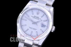 R36DJS-551 126234 SS/SS Fluted/Oyster 2019 White Sticks A-2824