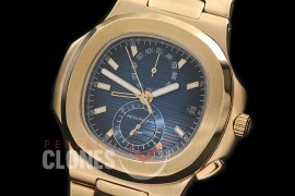 PPNTCC-123 Nautilus Calender Complications YG/YG Blue Sticks Asian Customized Movt 