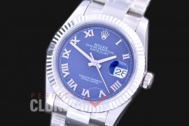 R36DJS-574 126234 SS/SS Fluted/Oyster 2019 Blue Roman A-2824