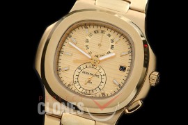 PPNTCC-125 Nautilus Calender Complications YG/YG Gold Sticks Asian Customized Movt 