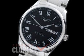 0 LG00187S XF Master Daydate Automatic Date SS/SS Black Roman A-2824