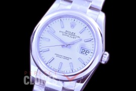 R36DJS-551S 126234 SS/SS Fluted/Oyster 2019 White Sticks A-2824