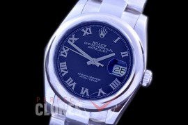 R36DJS-572S 126234 SS/SS Fluted/Oyster 2019 Black Roman A-2824