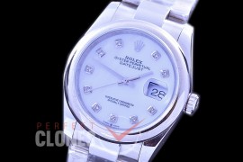 R36DJS-566S 126234 SS/SS Fluted/Oyster 2019 MOP White Diamonds A-28