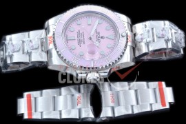 0 0 0 RLS-SP-023 GMF Pink Skull Special Edition 904 Steel Submariner 116610 SS/SS Pink A-2836