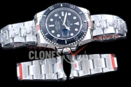 0 0 0 RLS-SP-025 GMF Skull Special Edition 904 Steel Submariner 116610LN SS/SS Black A-2836