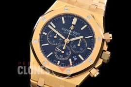 AP26331-122 OMF Royal Oak Chronograph YG/YG Black A-7750 Mod 1-1 Thickne