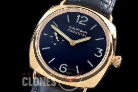 0 0 0 PN378N01 V6F/XF/VSF Pam 378 N Series Radiomir 1940 42mm Oro Rosso RG/LE Black A-6497/P.999 Mod