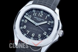 0 0 PPAQ-5167-021 ZF Aquanaut 5167-001 SS/RU Black Miyota 9015 Modified Calibre 324SC