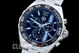 0 0 TGF1-00046 Formula 1 Chronograph Fangio Limited Ed SS/SS Black OS 10 Qtz
