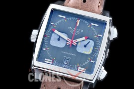 0 0 TGM00922 Monaco Classic SS/LE Grey Jap OS20 Quartz Chrono