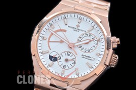 0 VCO-051S Overseas Calendar/Power Reserve/Duo Time Zone Complications RG/RG White Asian Modified Movt